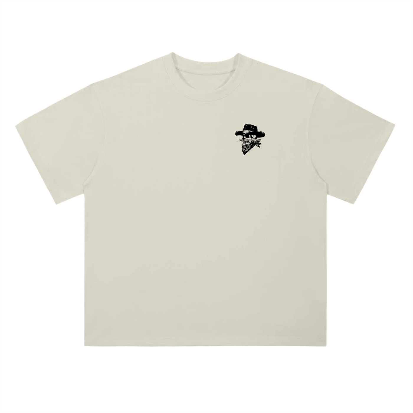 Heavyweight Drop Shoulder Cotton T-Shirt
