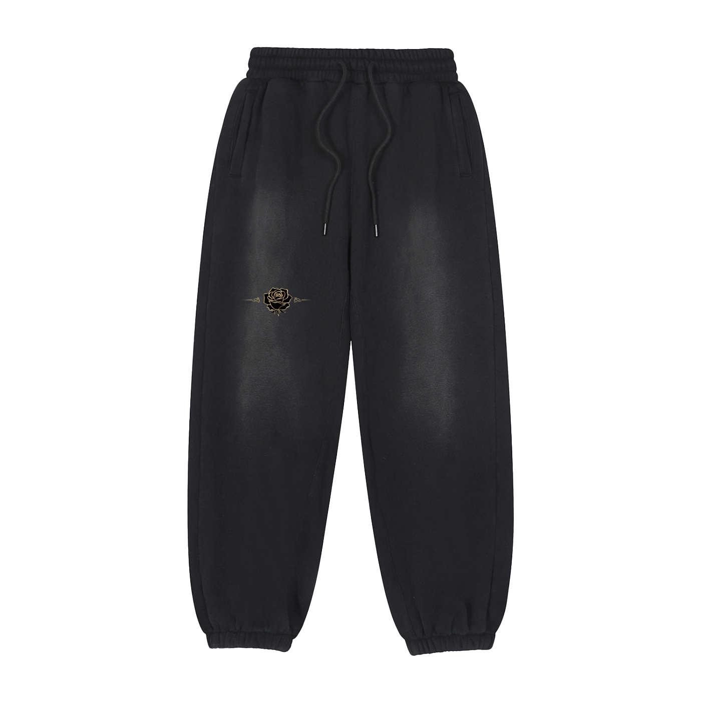 Gold Rose Jogger Sweatpants