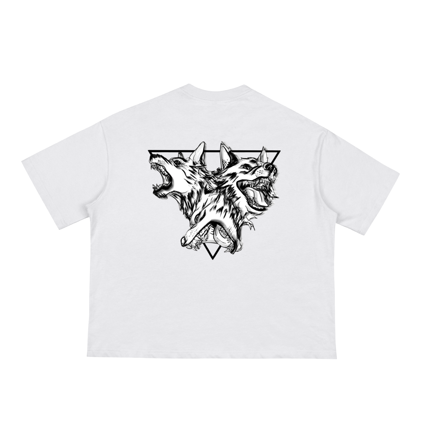 Three Wolf Boxy T-shirt