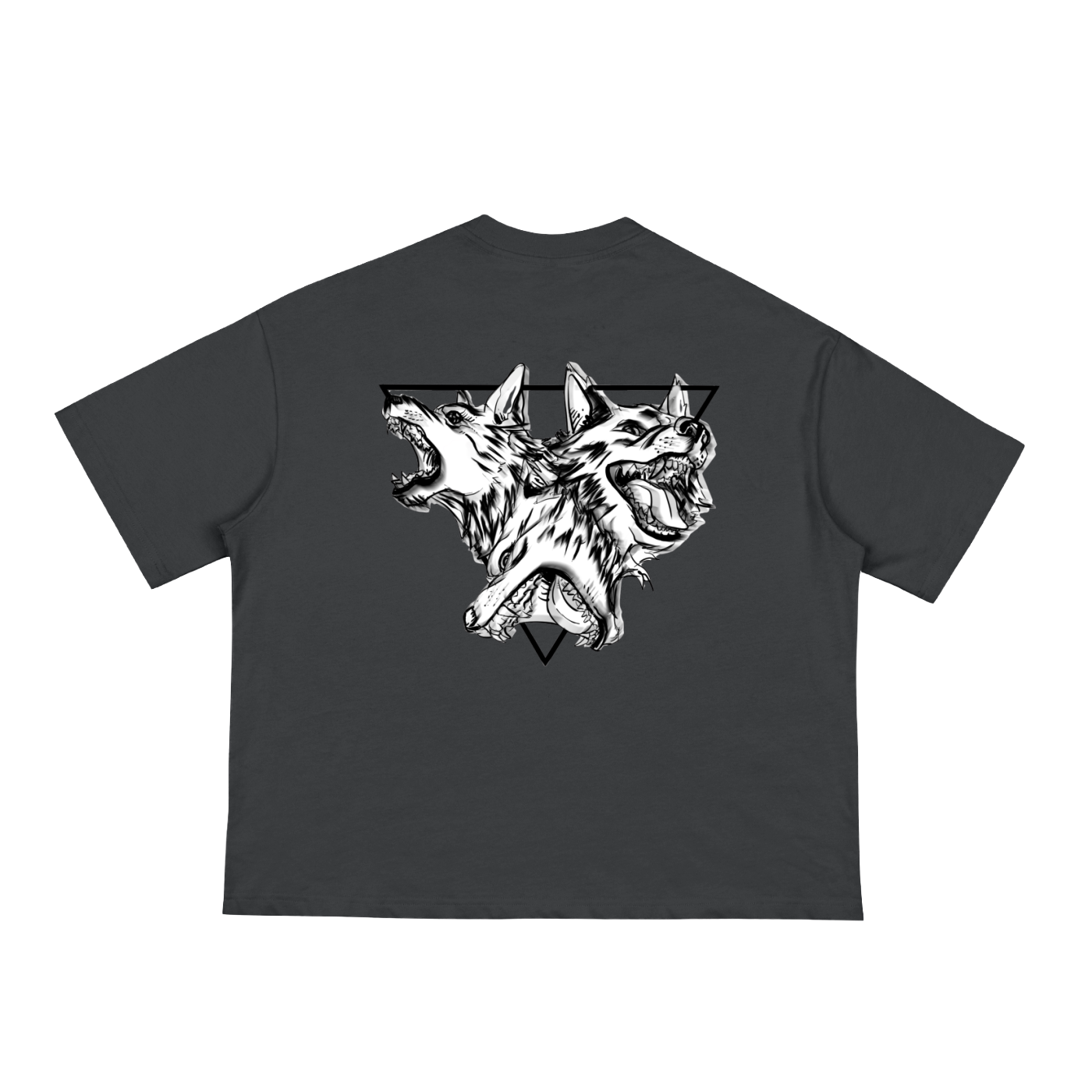 Three Wolf Boxy T-shirt