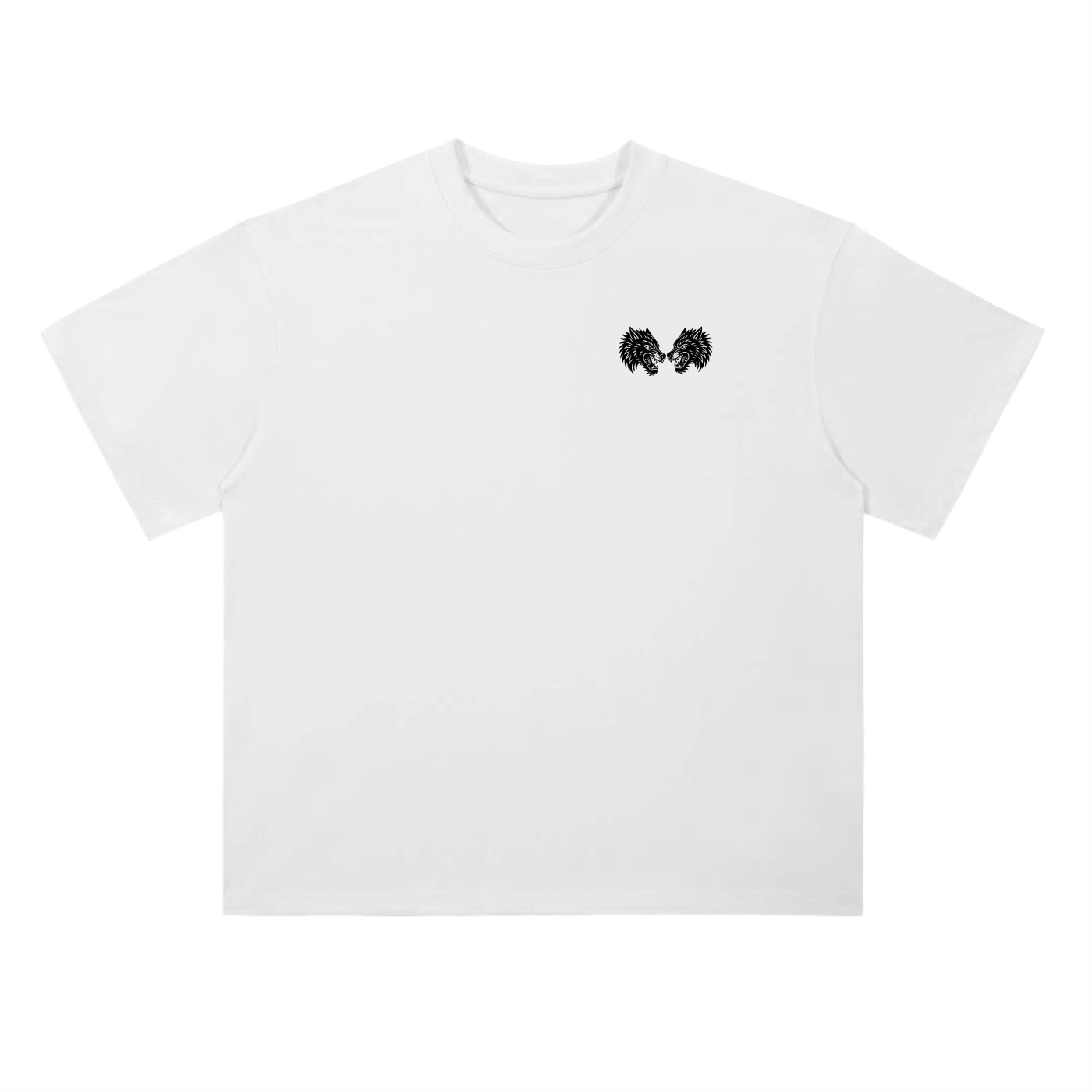 Heavyweight Drop Shoulder Cotton T-Shirt