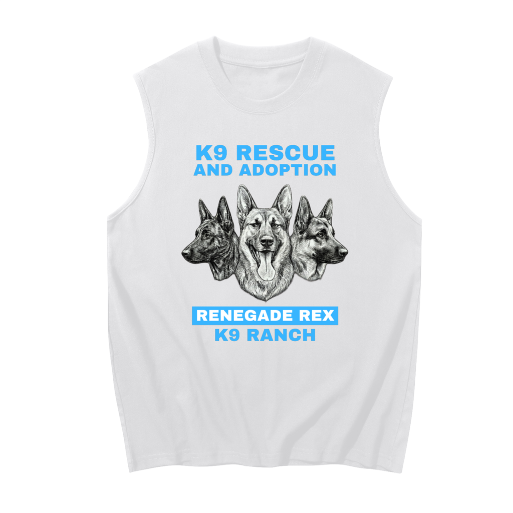 Renegade Rex Men's Sleeveless Cotton Tank Top