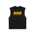 Raw Edge Cotton Tank Top