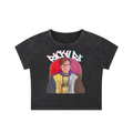 Ricky Rx Snow Washed Crop Top